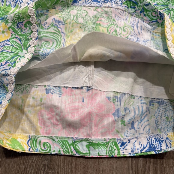Lilly Pulitzer Cheek to Cheek Patty Skirt 60th Anniversary Size 12 - Picture 3 of 11